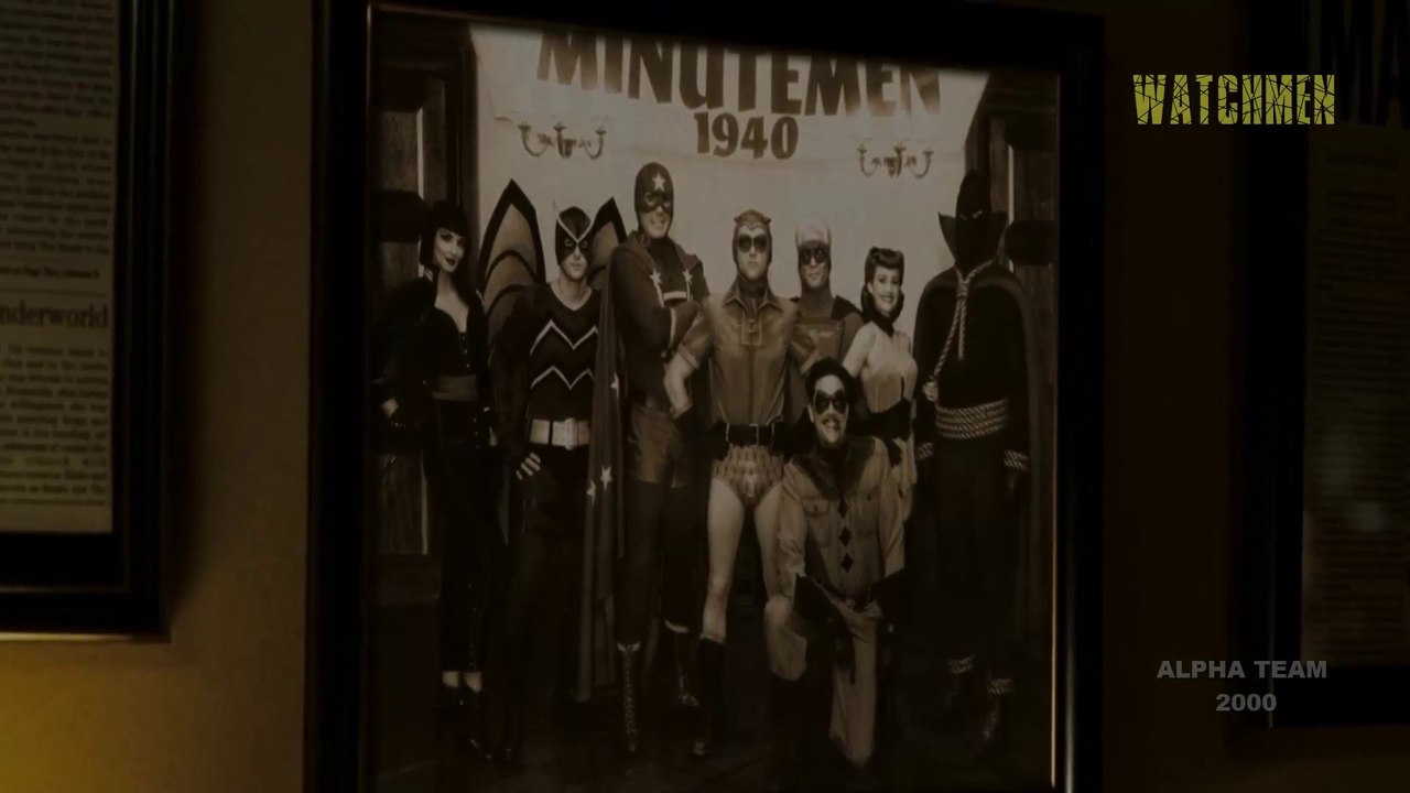 WATCHMEN ORIGEN SUPERHEROES