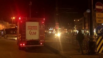 İtfaiye aracı ile otomobilin çarpışması sonucu bir kişi yaralandı