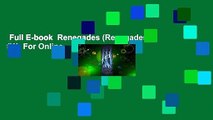 Full E-book  Renegades (Renegades, #1)  For Online
