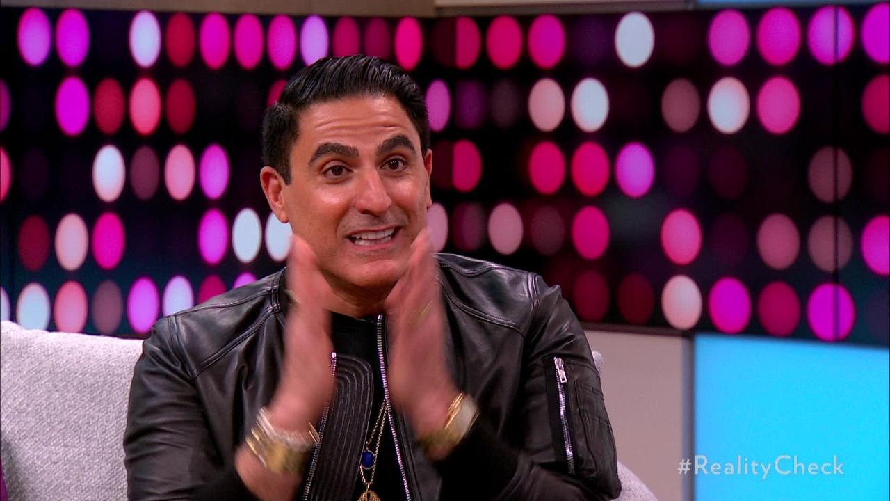 Reza Farahan Has Plenty of Salt Towards Cast Mates Cologne, Relationships and Fashion Sense