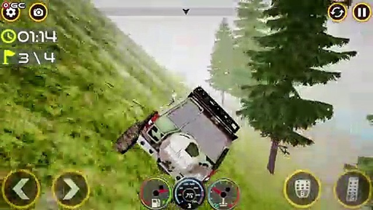 4x4 Jeep Extreme Stunts Mountain Trick Master 2019 - SUV Car Games - Android GamePlay #2