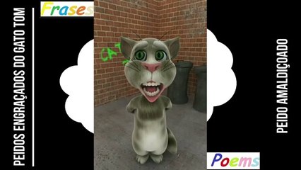 Peidos engraçados do gato tom: Peido amaldiçoado, nem o exorcista te salvará! [Frases e Poemas]