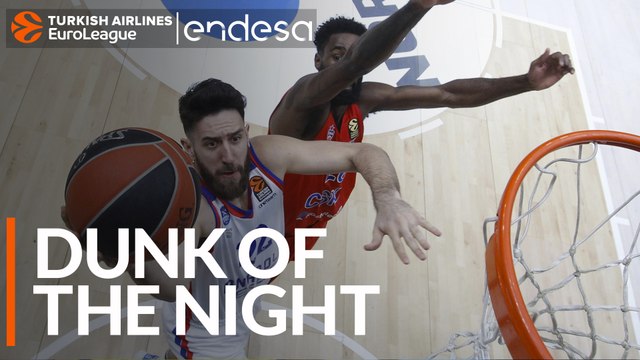 Endesa Dunk of the Night: Vasilije Micic, Anadolu Efes Istanbul