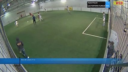 But de Louis (1-1) - TEAM POLUX Vs LES TONTONS FLINGUEURS - 03/02/20 19:00 - LIGUE 1