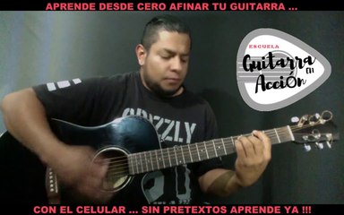 AFINA TU GUITARRA CON EL CELULAR