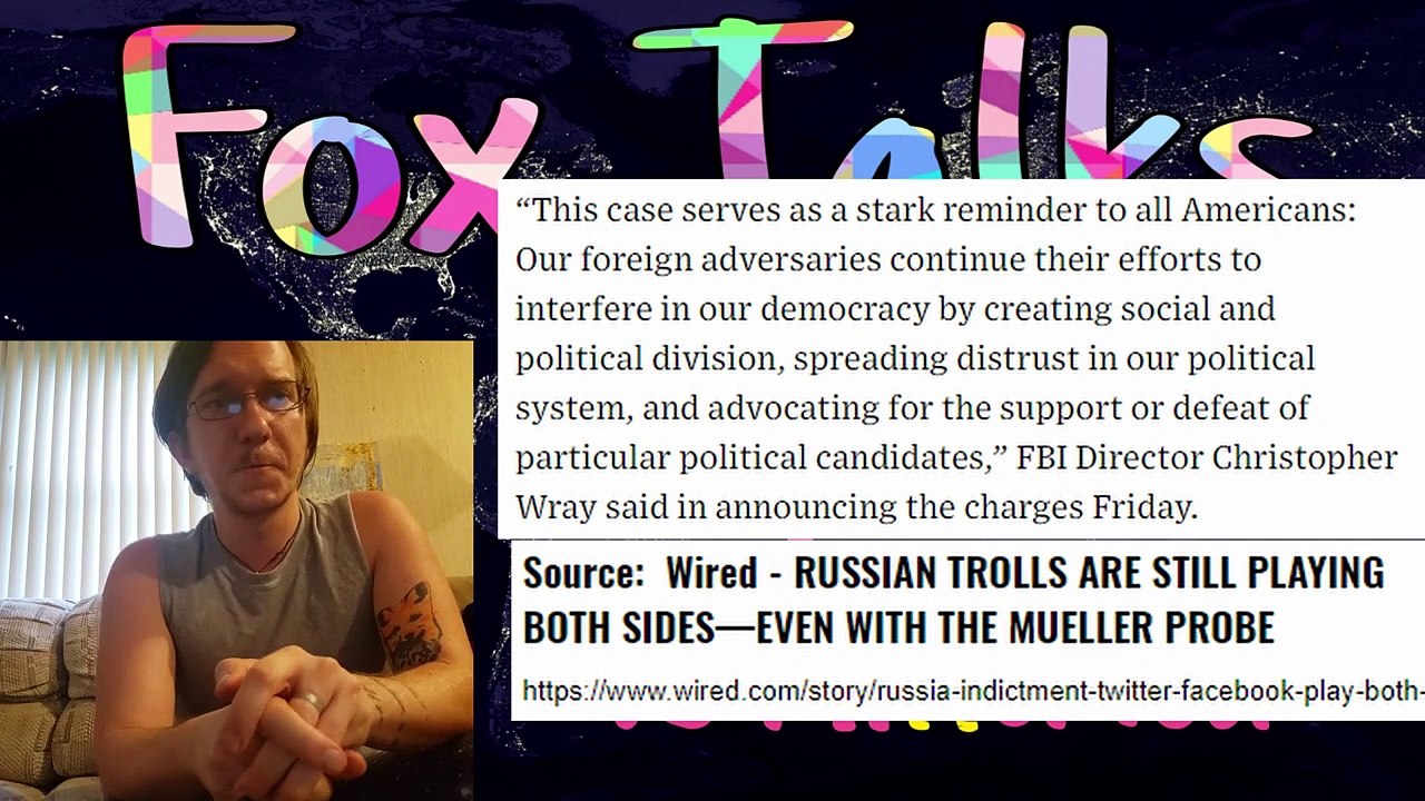 Russian Trolls are trying to tear US Apart