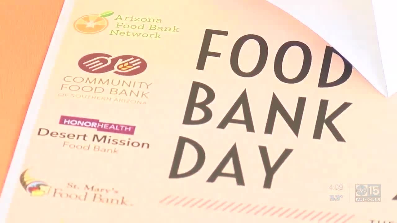 Arizona food bank day in the Valley video Dailymotion