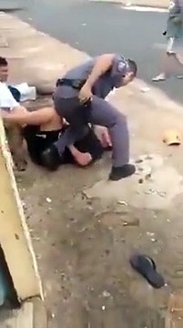 PM agride mulher grávida durante ocorrência e é afastado por ‘desvio de conduta’