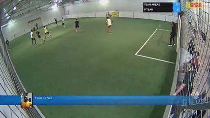 Faute de Alex - TEAM AREAS Vs P'TEAM - 03/02/20 20:00 - LIGUE 3 - Poitiers Game Parc
