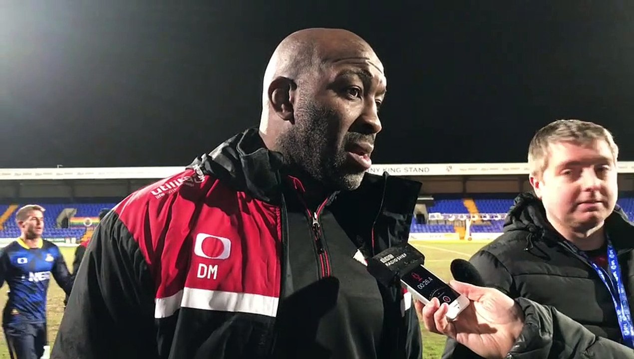 Darren Moore on Doncaster Rovers' win at Tranme...