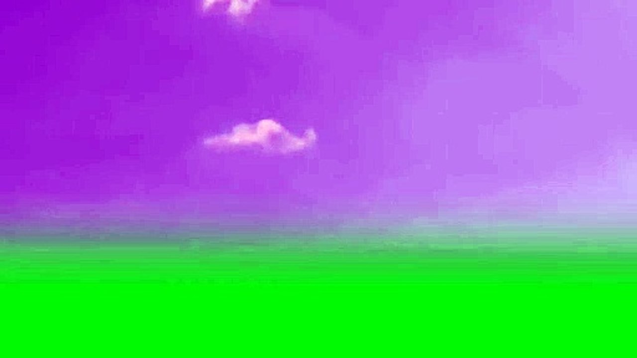 Green screen effects sky/ langit
