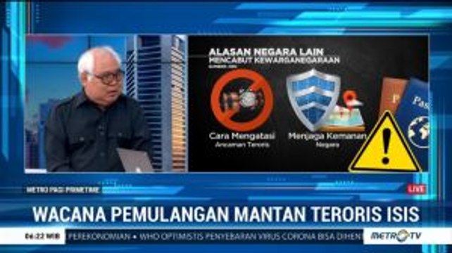 Wacana Pemulangan WNI Eks ISIS