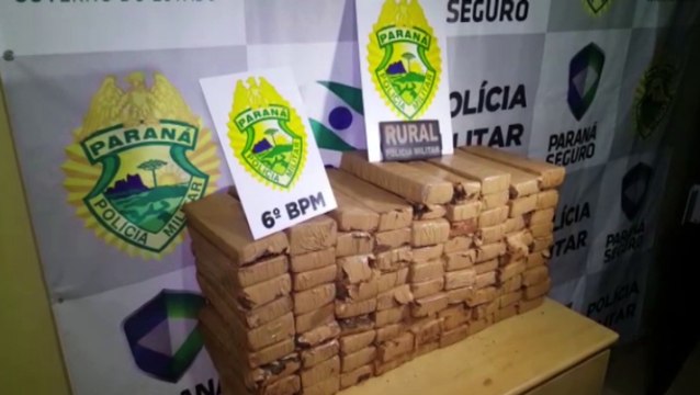 Patrulha Rural apreende 84 quilos de maconha na Estrada Chaparral