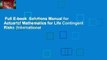 Full E-book  Solutions Manual for Actuarial Mathematics for Life Contingent Risks (International