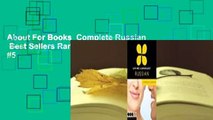 About For Books  Complete Russian  Best Sellers Rank : #5