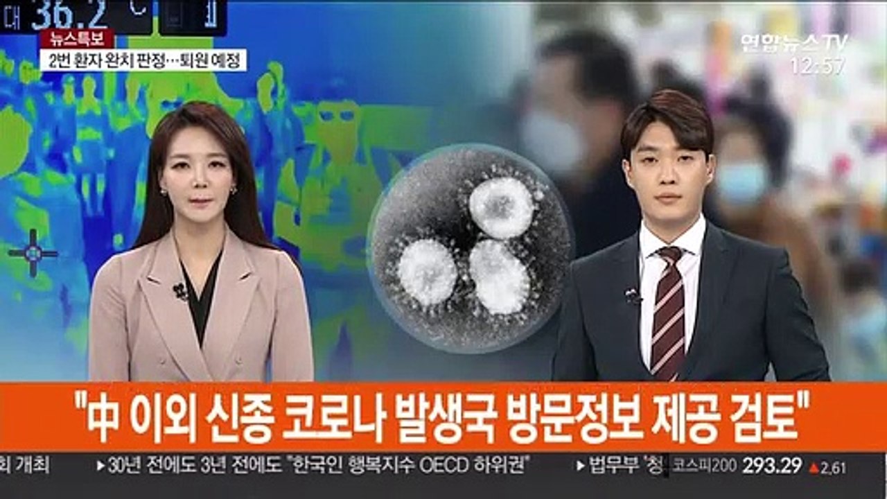 "中 이외 신종코로나 발생국 방문정보 제공 검토"
