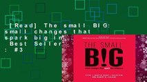 [Read] The small BIG: small changes that spark big influence  Best Sellers Rank : #3