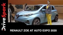 Renault ZOE at Auto Expo 2020 | Renault ZOE First Look, Features & More