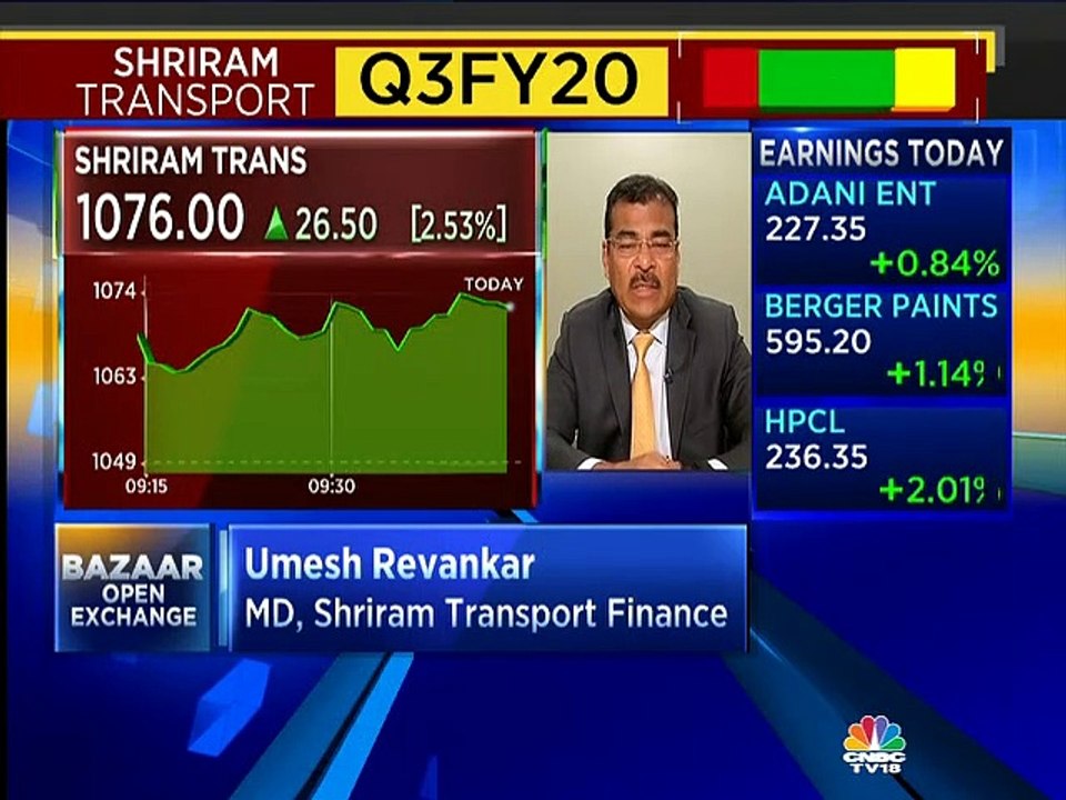 Net interest margins marginally lower due to lack of volume growth, says Umesh Revankar of Shriram Transport Finance