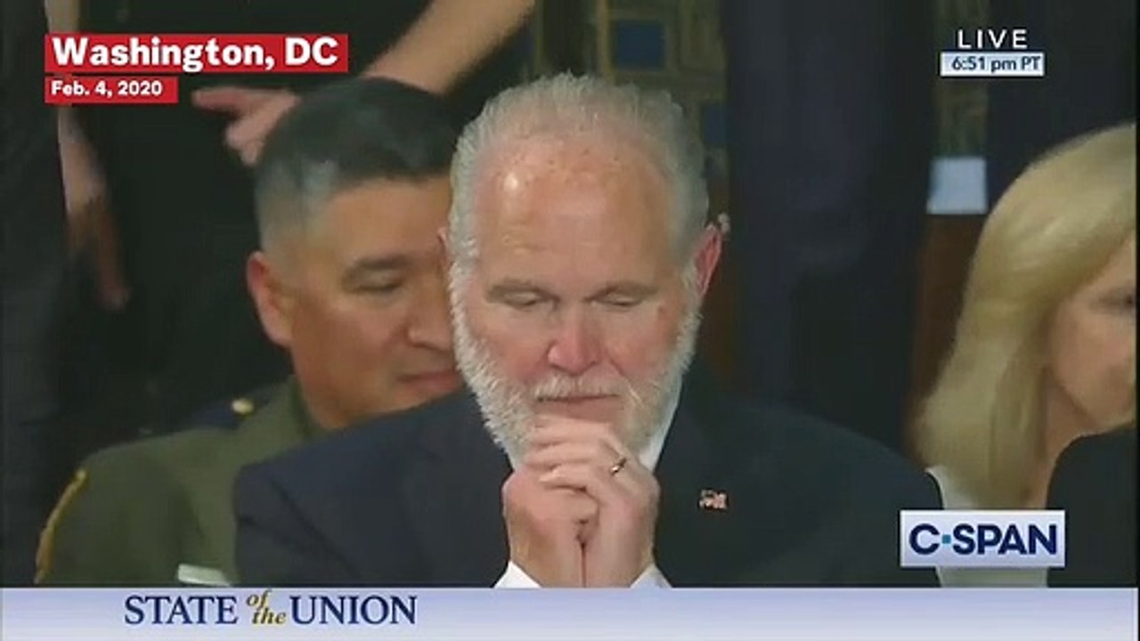 Trump Awards Rush Limbaugh Medal Of Freedom During SOTU