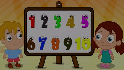Haydi 123 Sayım Şarkısı 1'den 10'a kadar + 20 Dakika Bebek şarkıları