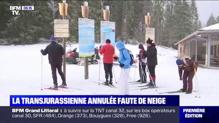 La Transjurassienne annulée faute de neige dans les Vosges