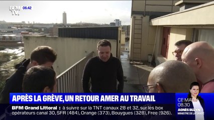 Après un mois et demi de grève, le retour amer des salariés au travail