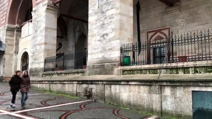 Turuncu uyarı verilen Edirne'de yağış başladı