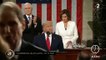 Donald Trump refuse de serrer la main à Nancy Pelosi qui décide de déchirer le discours du Président sur l'état de l'Union