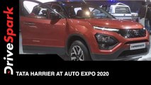 Tata Harrier at Auto Expo 2020 | Tata Harrier First Look, Features & More