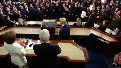 Дональд Трамп рассказал Конгрессу о положении в стране