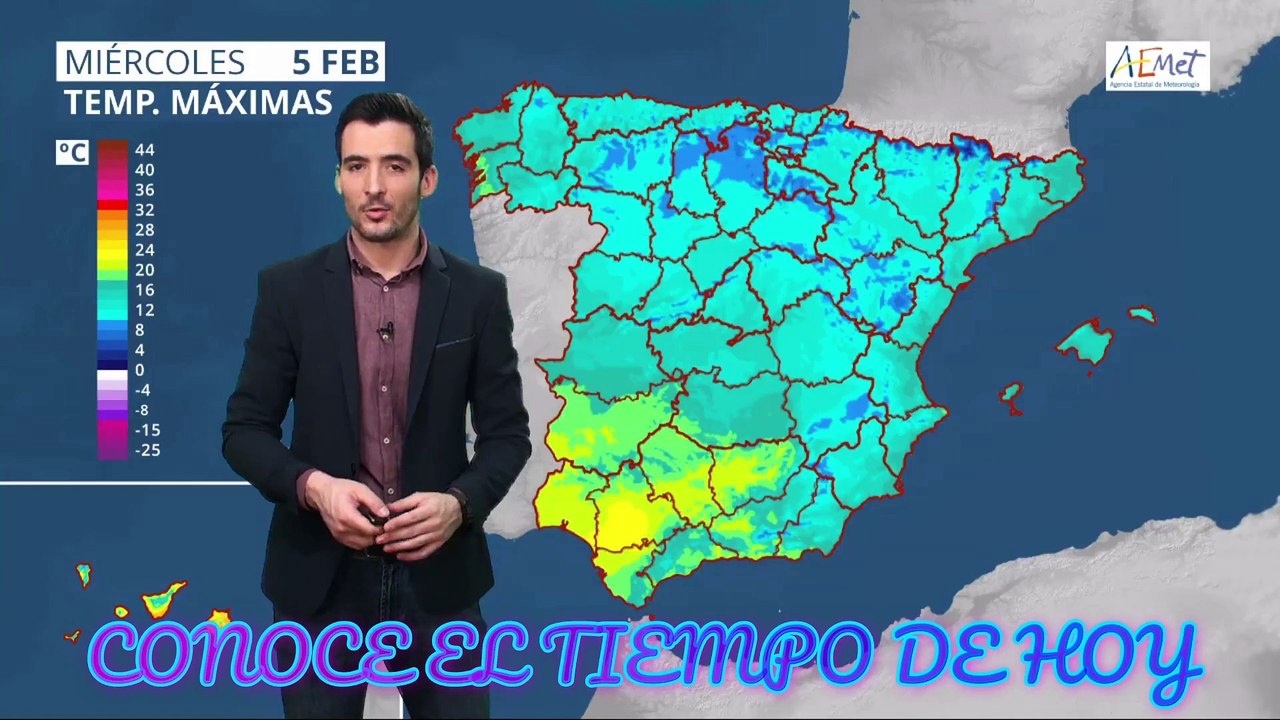 Conoce El Tiempo de Hoy Miércoles 5 de Febrero de 2020