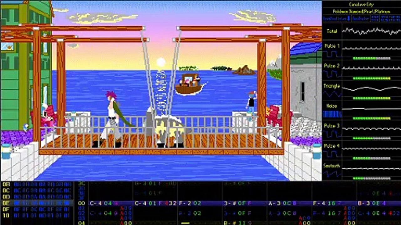 [8-Bit] Canalave City | Pokémon Diamond/Pearl/Platinum