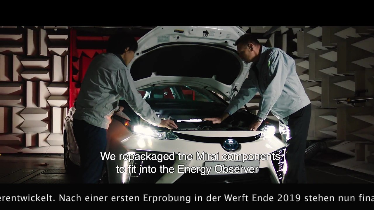 Toyota Brennstoffzellenantrieb sticht in See - Nächste Etappe für elektrische Energy Observer