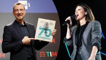 'Non è così', Laura Pausini piccata dalla frase di Amadeus: la 'bugia' detta durante Sanremo
