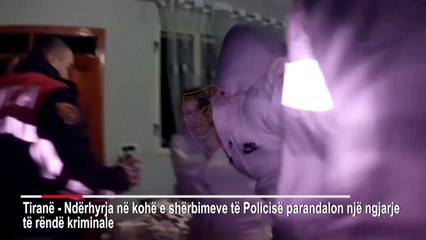 Report TV - Kërcënon me kallashnikov vëllanë, arrestohet 32-vjeçari në Tiranë