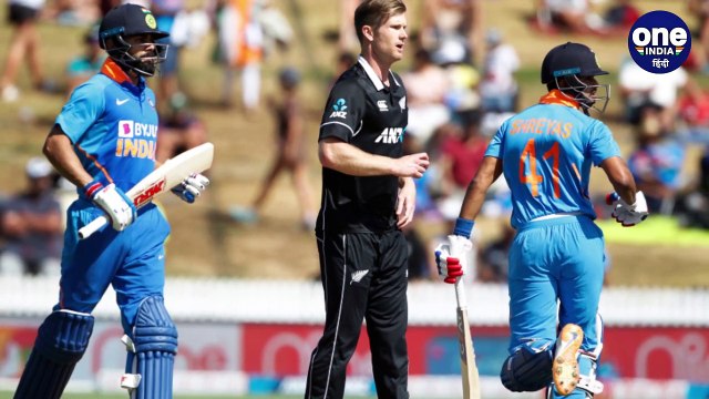 IND vs NZ 1st ODI: Virat Kohli reminds of Jonty Rhodes with a brilliant run out | वनइंडिया हिंदी