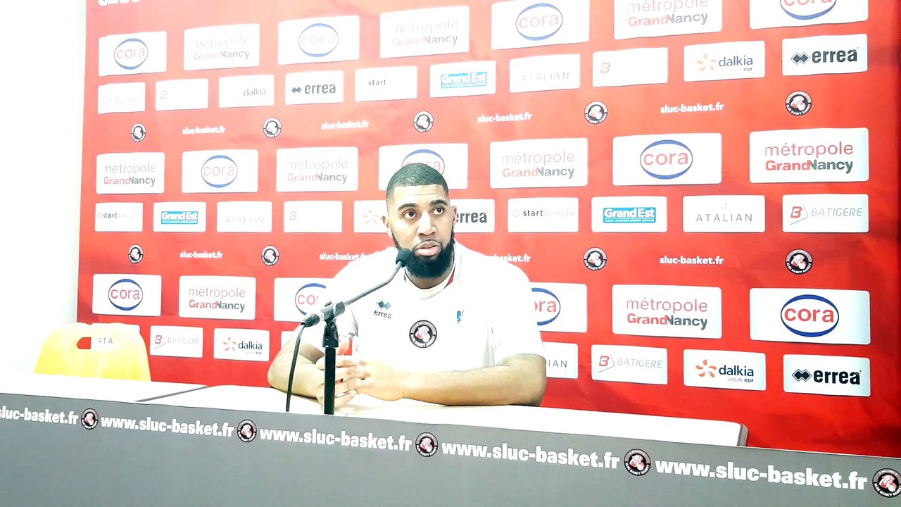 Anthony Racine (SLUC Nancy Basket) : "Quand tout le monde va bien, on voit le panier plus grand..."