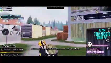 Dynamo playing pubg mobile lite