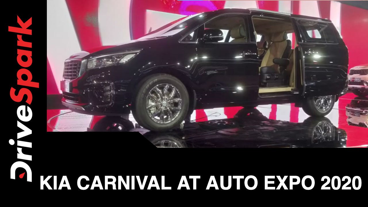 KIA Carnival At Auto Expo 2020 | KIA Carnival F...