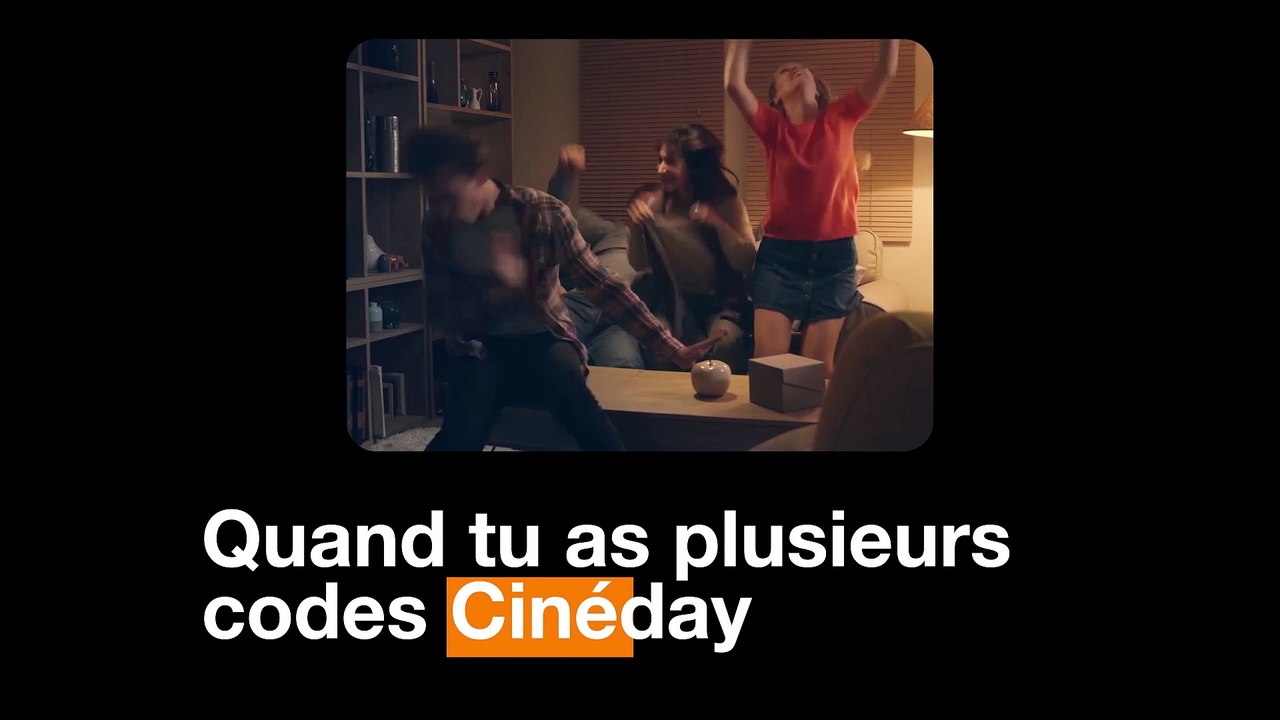 #CinéFail - Quand tu as plusieurs codes Cinéday - Orange