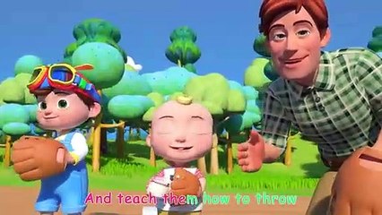 Father and sons song ۔  Kids cartoon and kids song - Catoon for kids