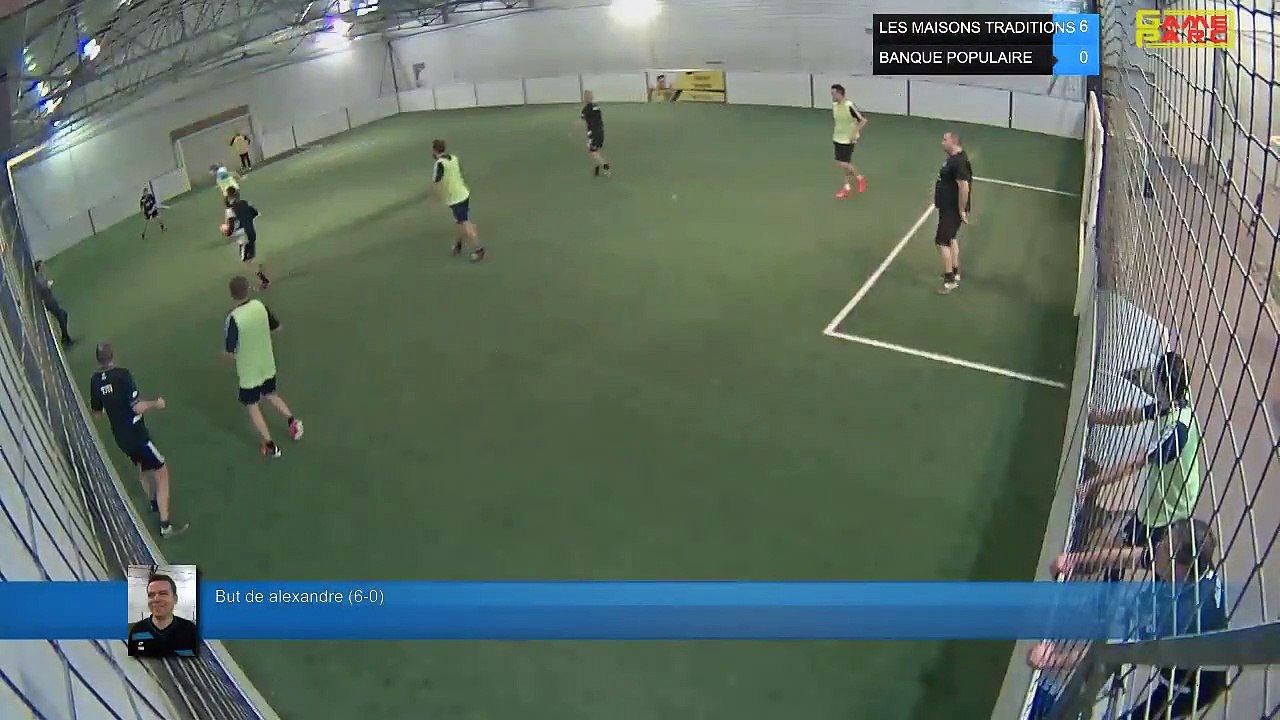 But de alexandre (6-0) - LES MAISONS TRADITIONS Vs BANQUE POPULAIRE - 04/02/20 19:00 - LIGUE 2