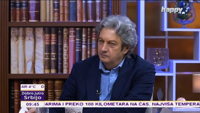 MARIĆ UŽIVO U PROGRAMU POSLAO PORUKU VLASNIKU TV HAPPY: Evo neka kamera snimi ovu kofu da se vidi i na televiziji da kod nas u studiju prokišnjava!
