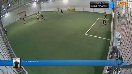 But de Maxime (12-4) - LES MAISONS TRADITIONS Vs BANQUE POPULAIRE - 04/02/20 19:00 - LIGUE 2
