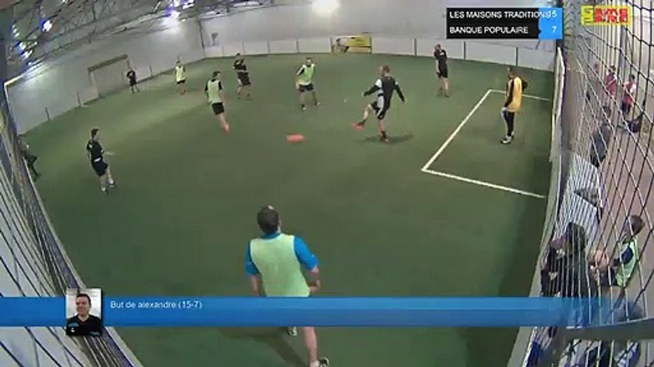 But de alexandre (15-7) - LES MAISONS TRADITIONS Vs BANQUE POPULAIRE - 04/02/20 19:00 - LIGUE 2