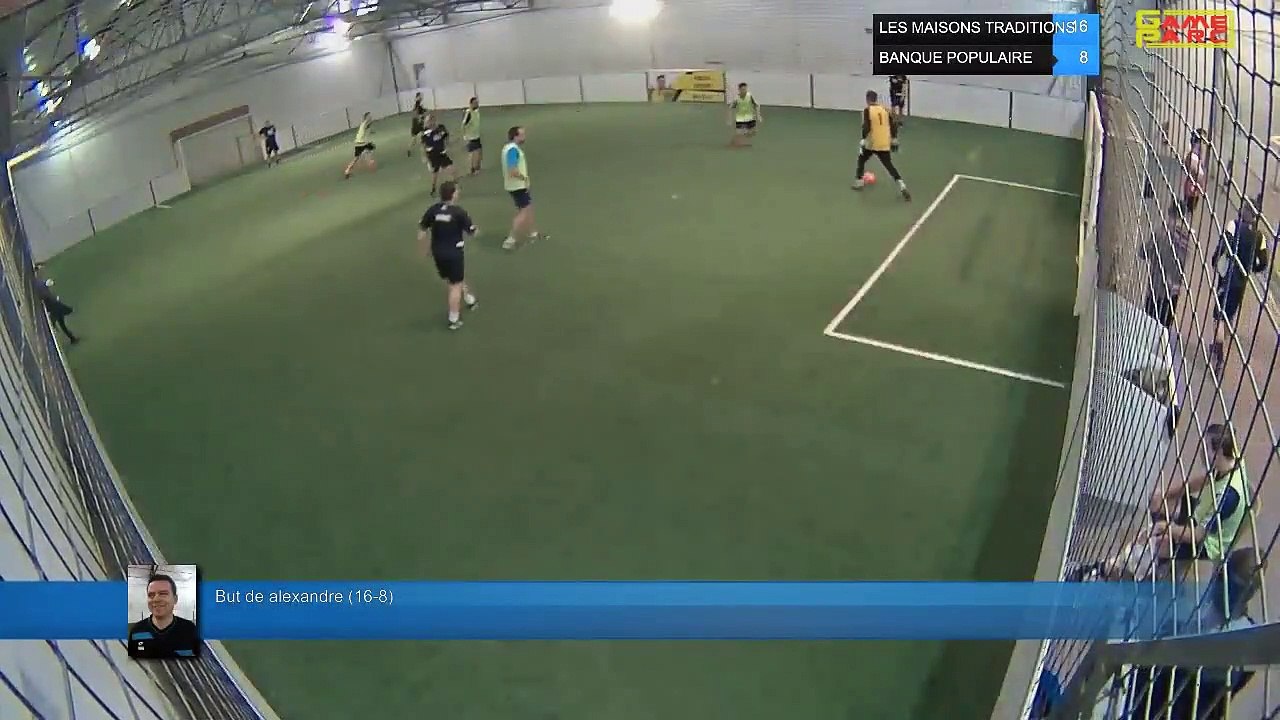 But de alexandre (16-8) - LES MAISONS TRADITIONS Vs BANQUE POPULAIRE - 04/02/20 19:00 - LIGUE 2