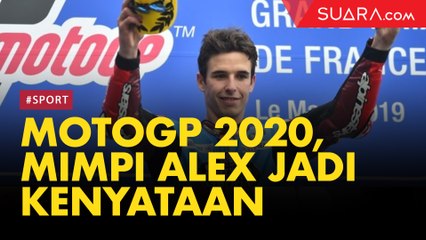 Mengaspal di MotoGP 2020, Alex Marquez: Mimpi Saya Jadi Kenyataan