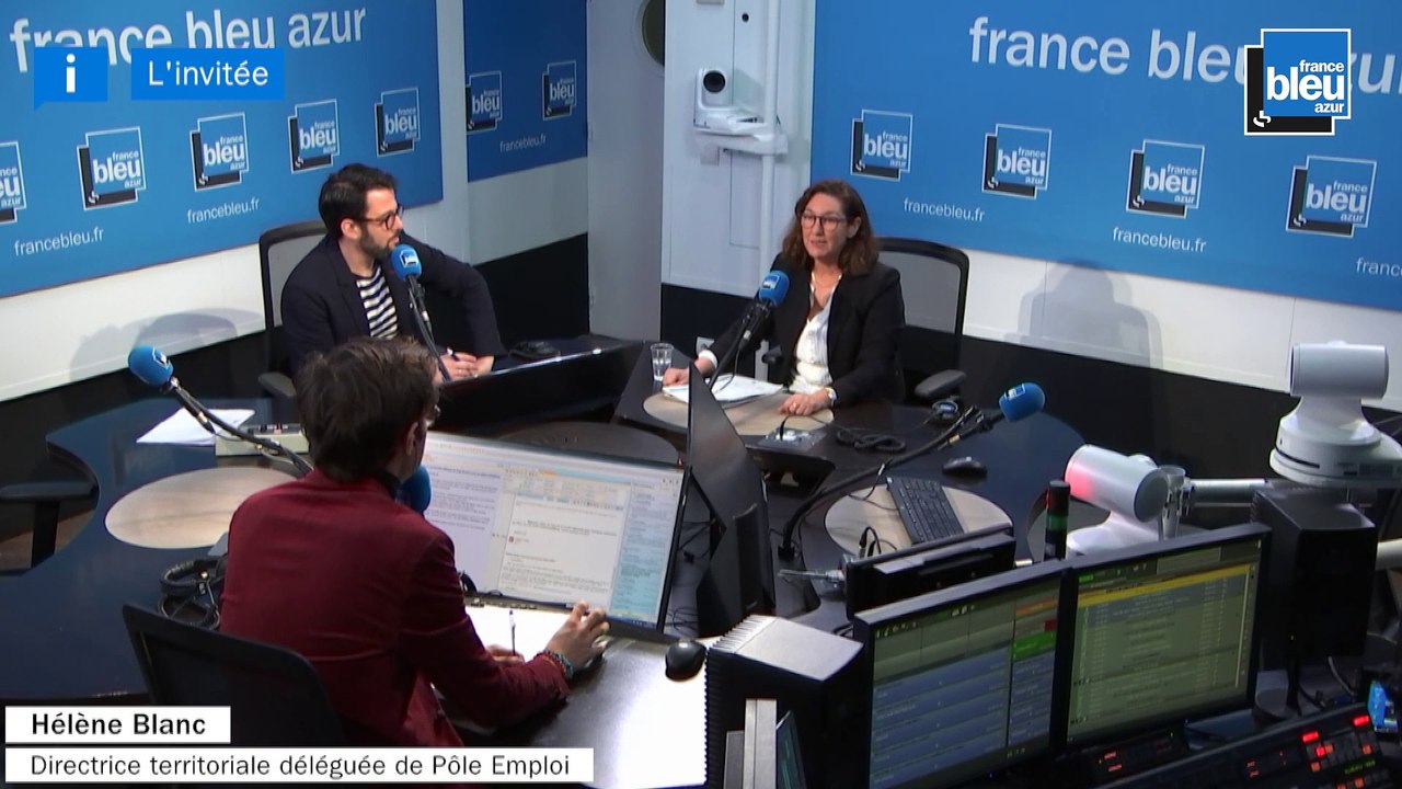 L'invité de France Bleu Azur Matin - Helene Blanc, Directrice territoriale déléguée de Pôle Emploi
