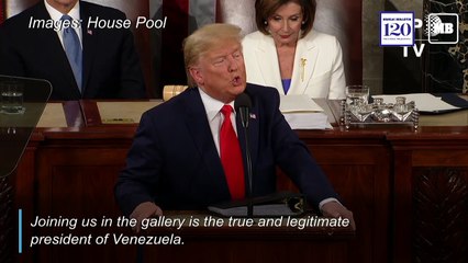 Trump welcomes Venezuela’s Guaido at annual address